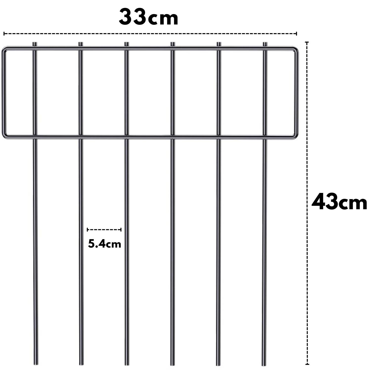 Animal Barrier Fence (10 pack, 3.3 m): image 4