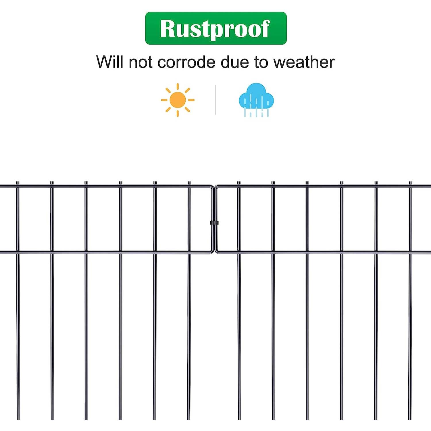 Animal Barrier Fence (10 pack, 3.3 m): image 6