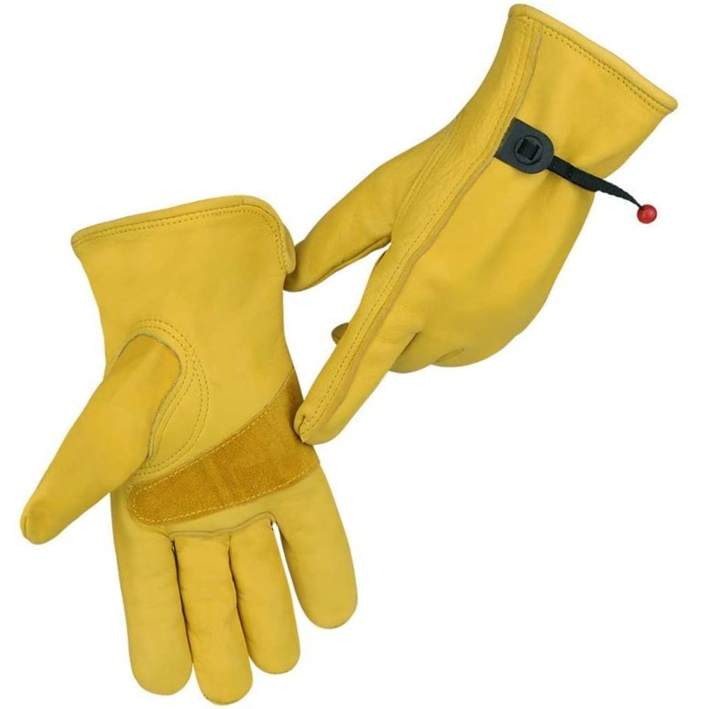 Leather Gardening Gloves (Small): image 4