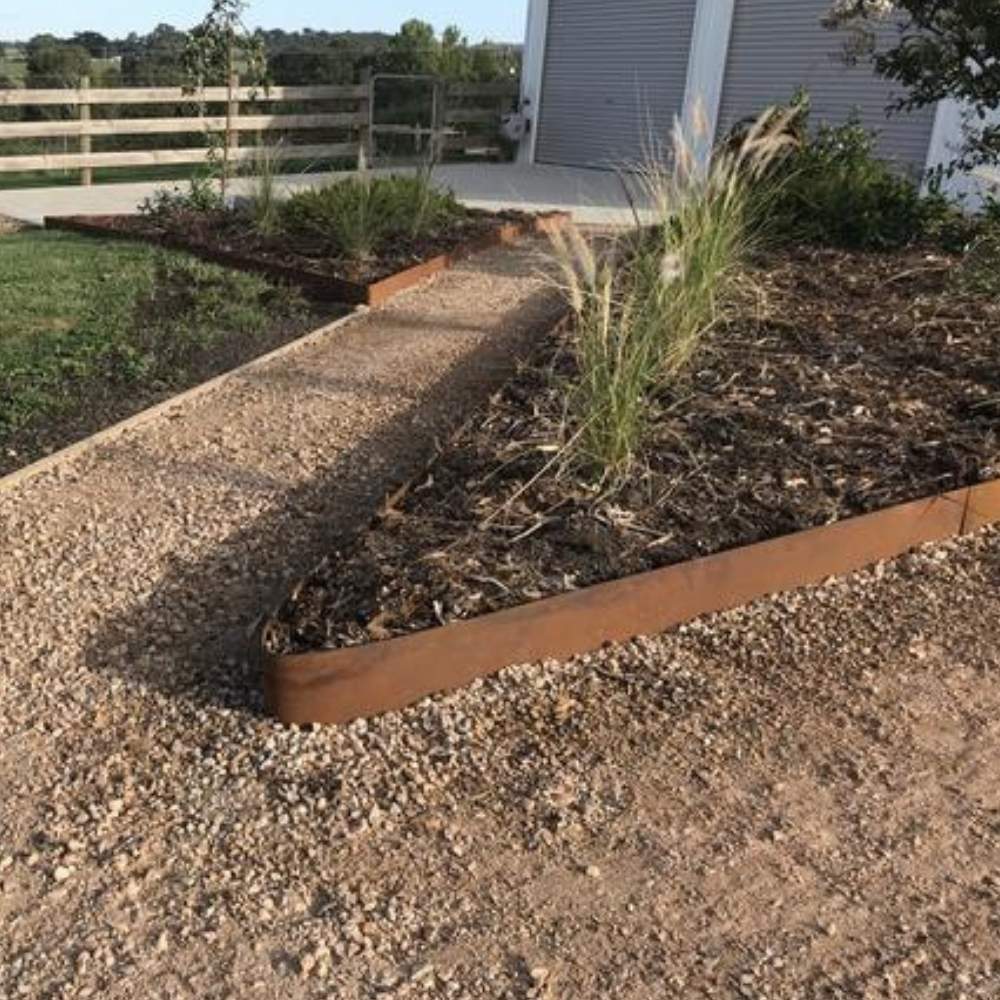 Corten Steel Garden Edging 100 mm (per metre): image 6