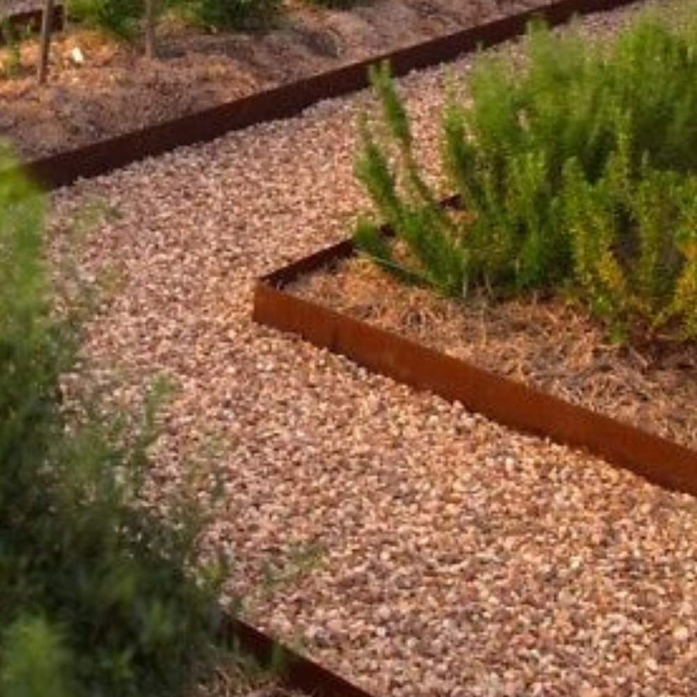 Corten Steel Garden Edging 100 mm (per metre): image 8