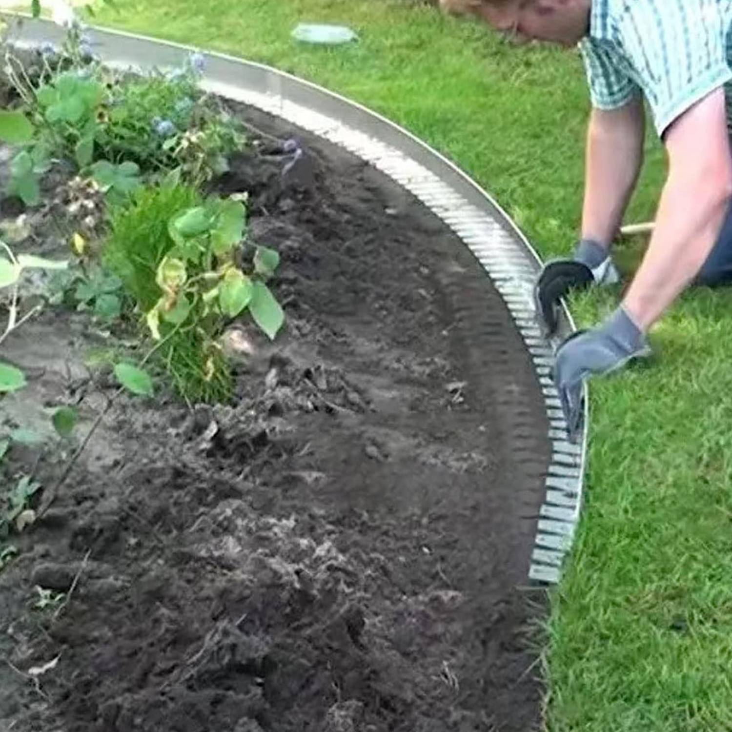 Stainless Steel Garden Edging 50 mm (per metre): image 2