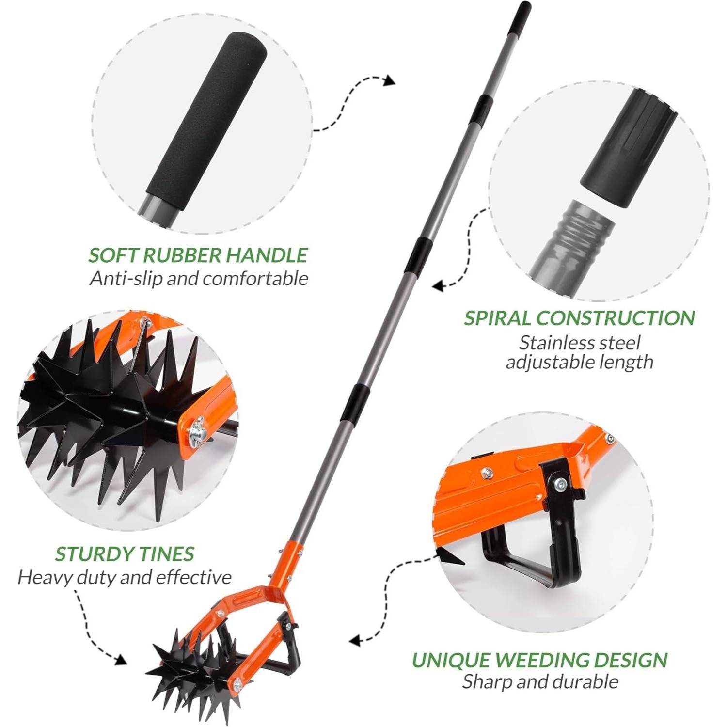 Hand Tiller and Weeder Tool: image 3